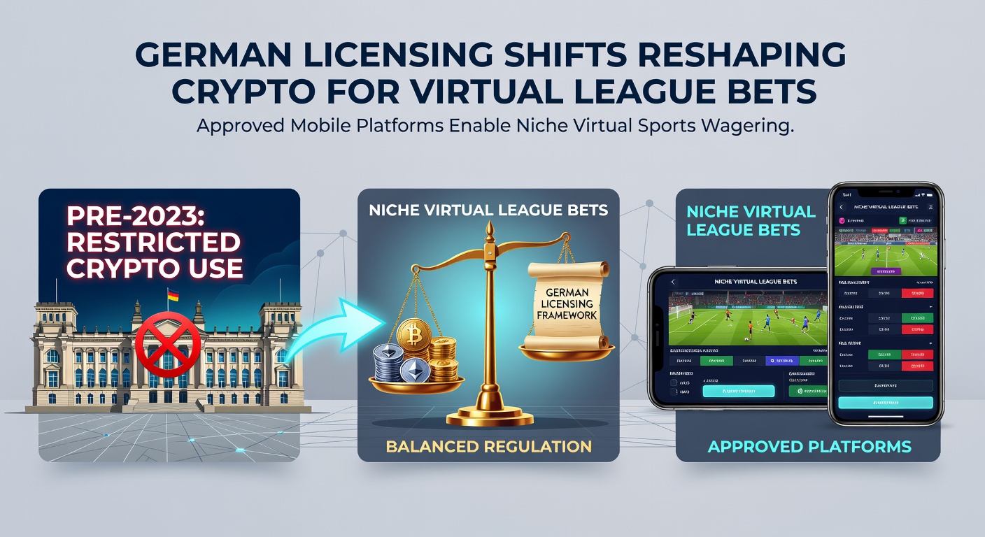 Übersicht über deutsche Lizenzanforderungen und Kryptowährungstransaktionen in virtuellen Sportligen auf mobilen Apps