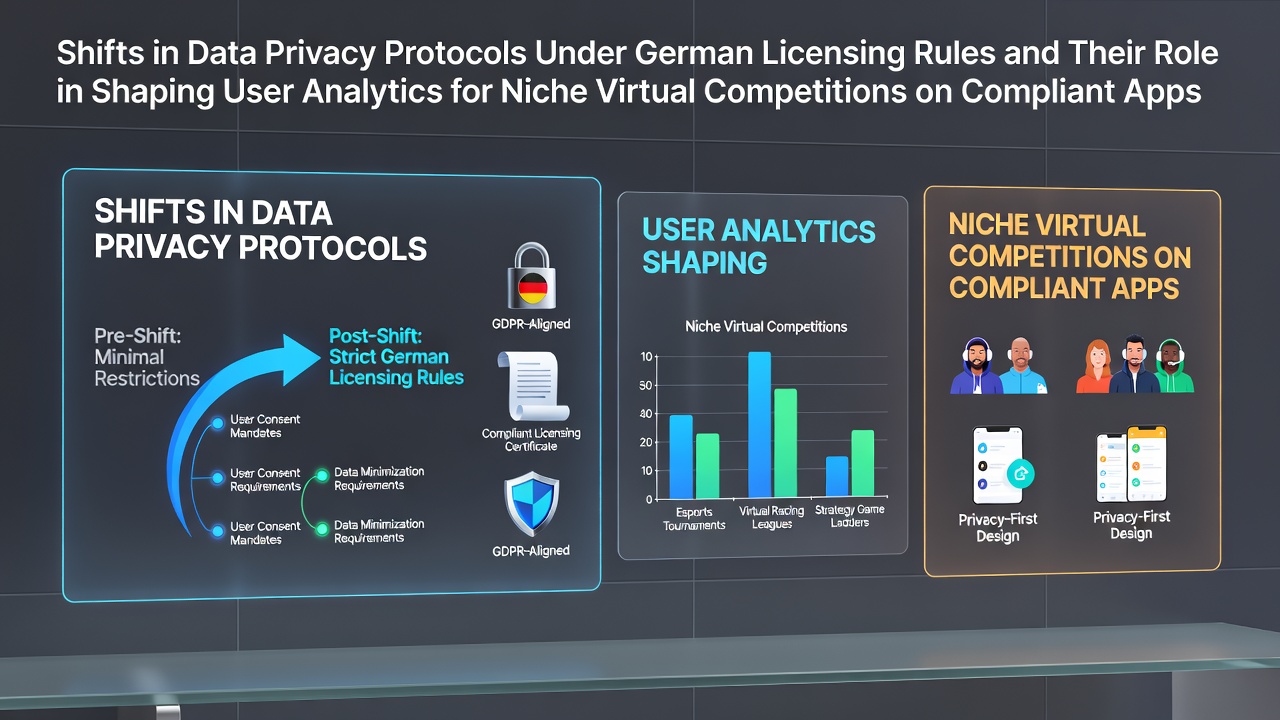 Darstellung von Datenschutzprotokollen in deutschen Lizenzierungsverfahren für virtuelle Wettbewerbe